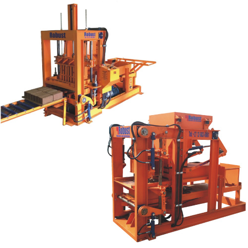 Robust 14/1 and 14/2 hydraulic brick making machines