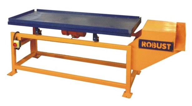 Robust wet cast vibrating table